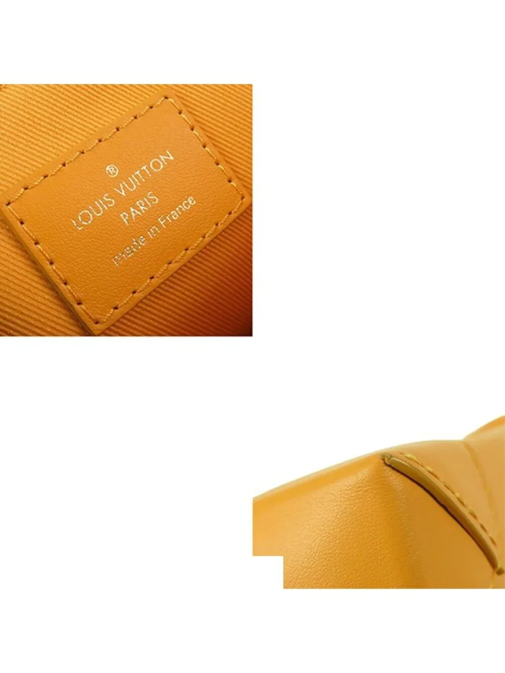 Louis Vuitton Nano Steamer Yellow Monogram Heritage 2-Way Shoulder Bag